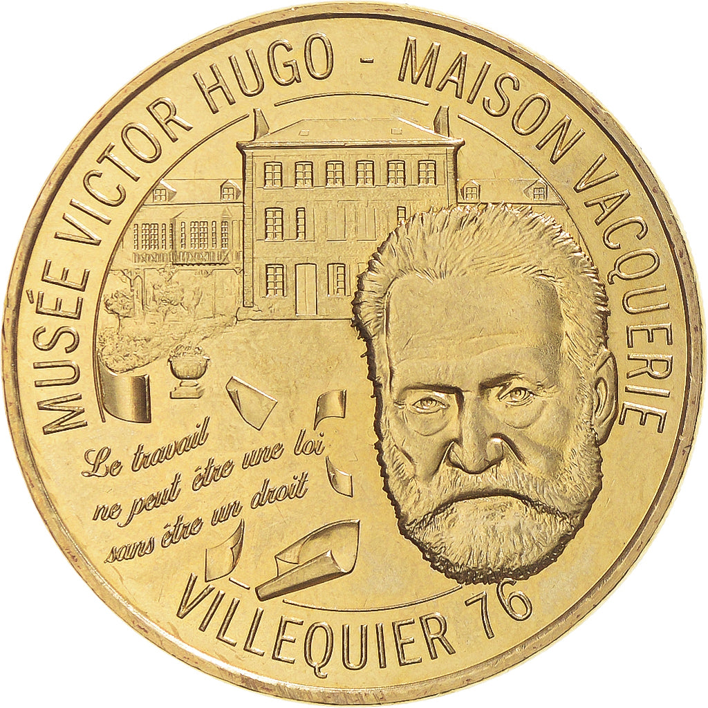 France, Token, Tourist Token, VILLEQUIER - Musée Victor Hugo (Maison