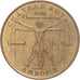 Francia, zeton, Tourist Token, Homme Vitruvien - Chateau Royale - AMBOISE, 2003