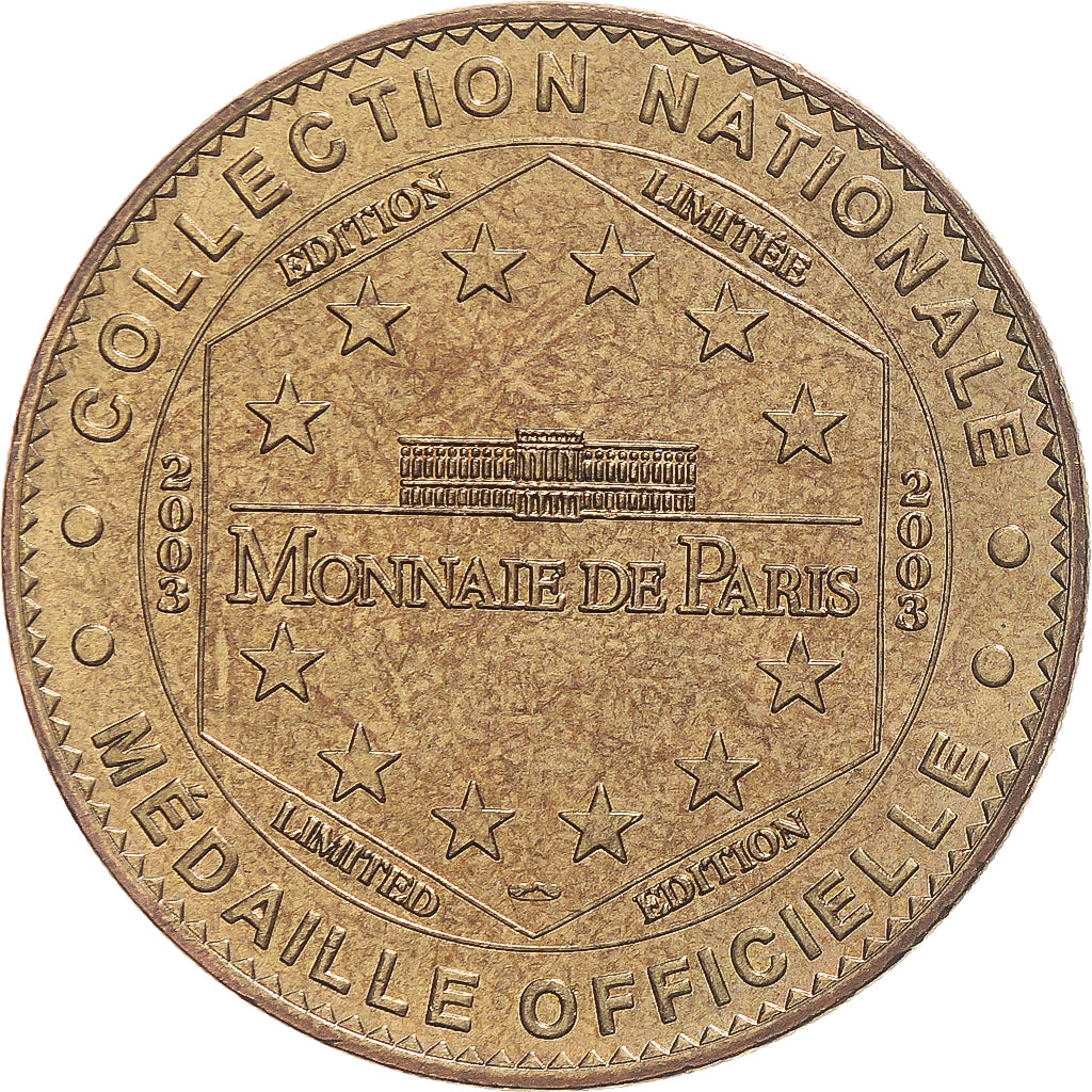 Francia, zeton, Tourist Token, Homme Vitruvien - Chateau Royale - AMBOISE, 2003