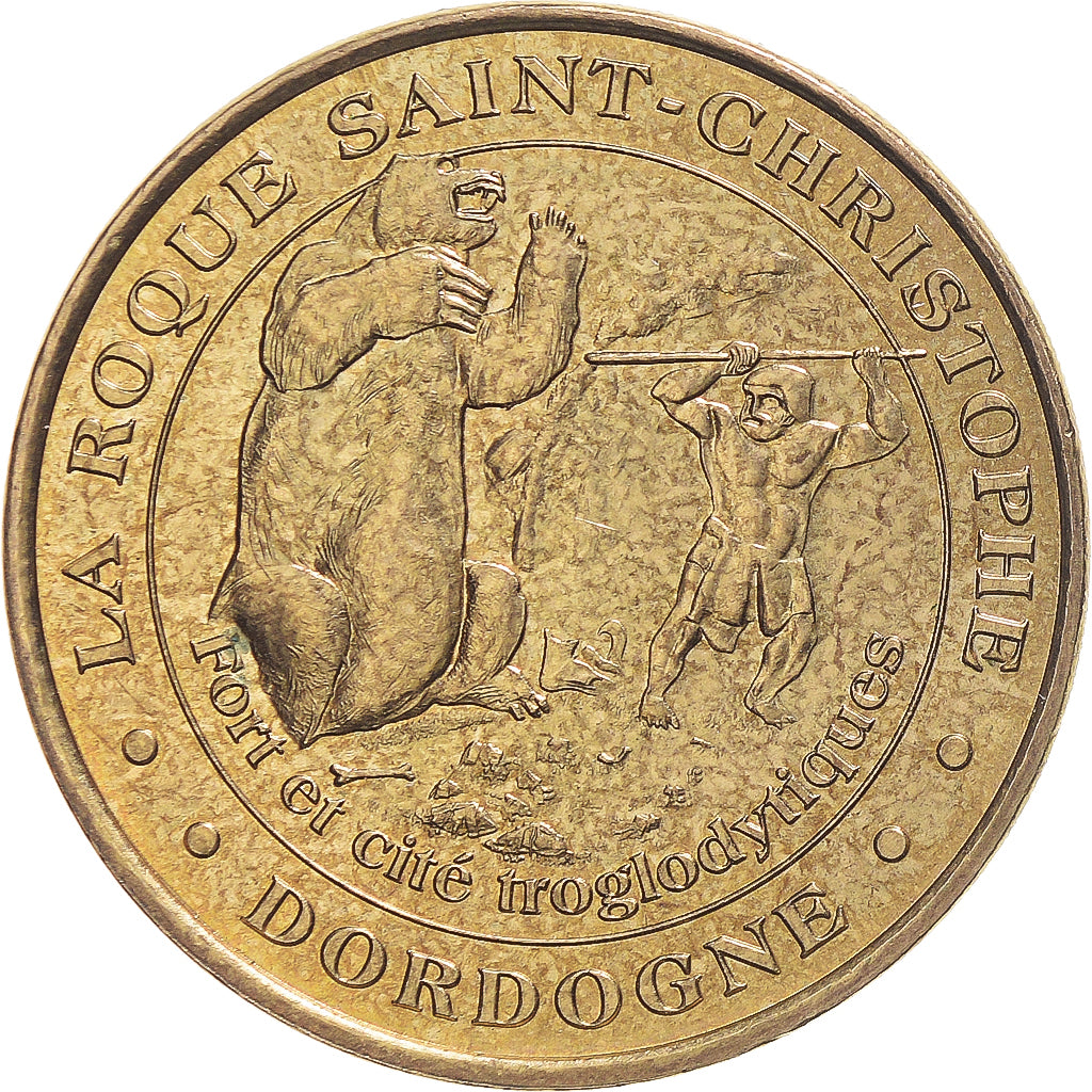 Francia, zeton, Tourist Token, 24 - PEYZAC LE MOUSTIER - LA ROQUE SAINT