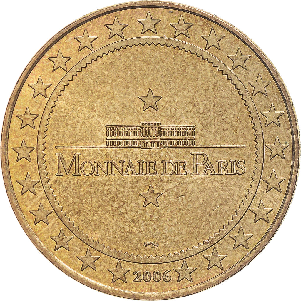 Francia, zeton, Jetón turístico, Château des comtes de Foix -