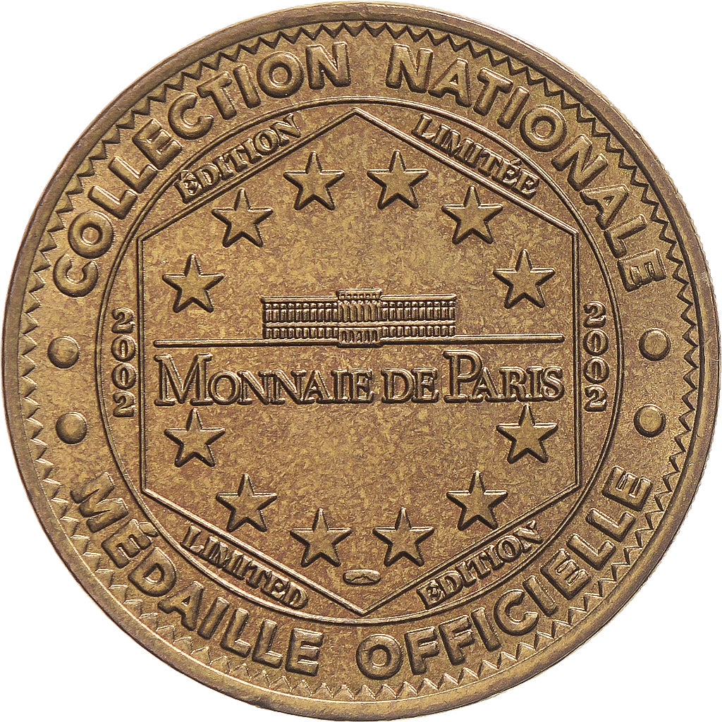 Francja, Token, Żeton turystyczny, Vulcania (le logo), 2002, Monnaie de Paris