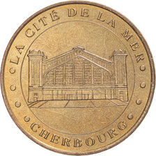 France, Token, Touristic token, Cherbourg - La Cité de la Mer - La façade