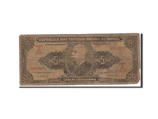 Banknote, Brazil, 5 Cruzeiros, 1953, VG(8-10)