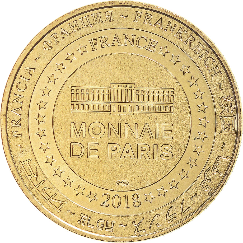 Francia, zeton, Jetón turístico, Océarium du Croisic - Les méduses, Arts &