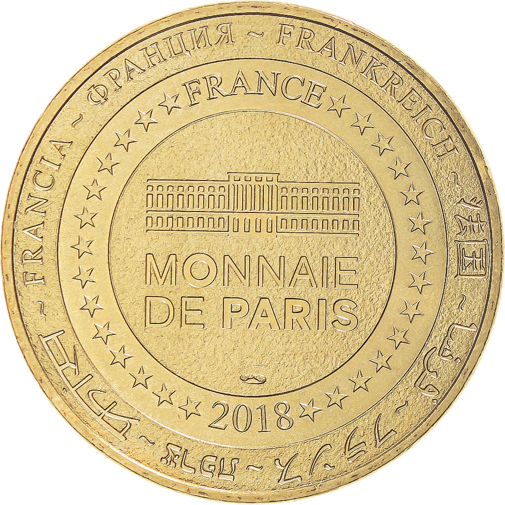 Francia, ficha, Touristic token, 89 AUXERRE ABBAYE SAINT-GERMAIN 1600 ANS, Arts