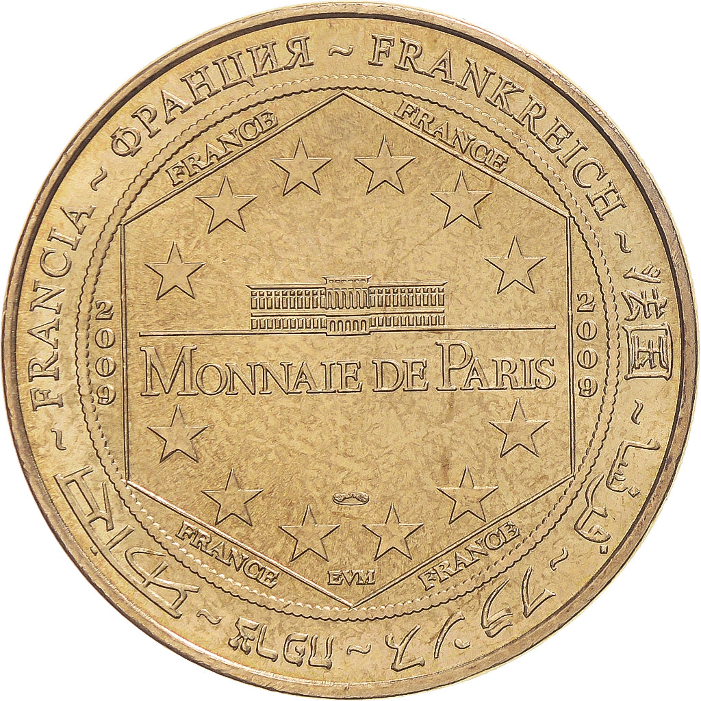 Francia, zeton, Jetón turístico, Requinarium - Seaquarium - Grau-du-Roi, 2009