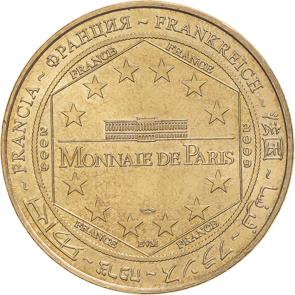 Francia, Ficha, Tourist Token, Le bal des oiseaux fantômes, Puy du Fou, 2009