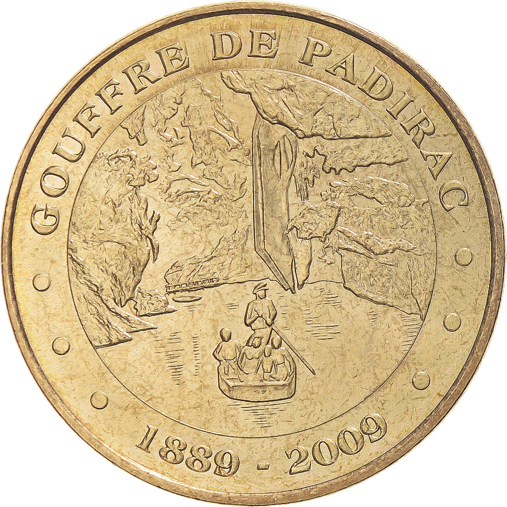 Francia, zeton, Jetón turístico, Padirac - Le Gouffre n°2, Arts & Culture