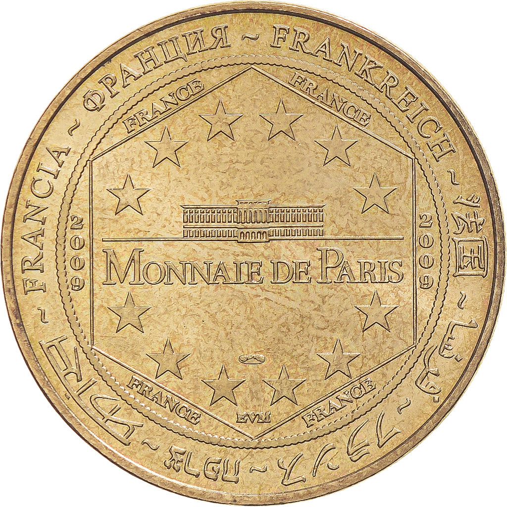 Francia, zeton, Jetón turístico, Saint-Jean de Fos - Le pont du diable, 2009