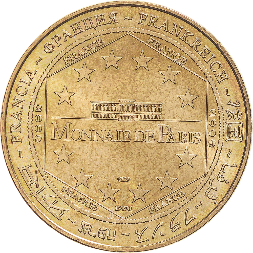 Francia, zeton, Tourist Token, 16/ Cathédrale Saint-Pierre - Angoulême, 2009
