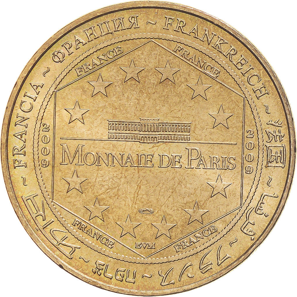 Francia, zeton, Tourist Token, 09/ Médiévales de Mirepoix, 2009, Monnaie de