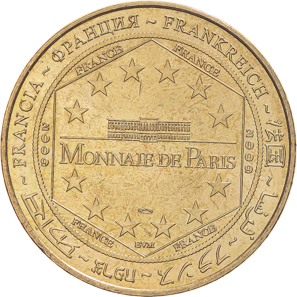 Francia, zeton, Jetón turístico, 75/40Eme Anniversaire Du Premier Pas Sur La