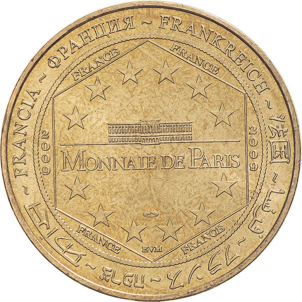 Francia, zeton, Tourist Token, 75/ Paris - Historial Charles de Gaulle, 2009