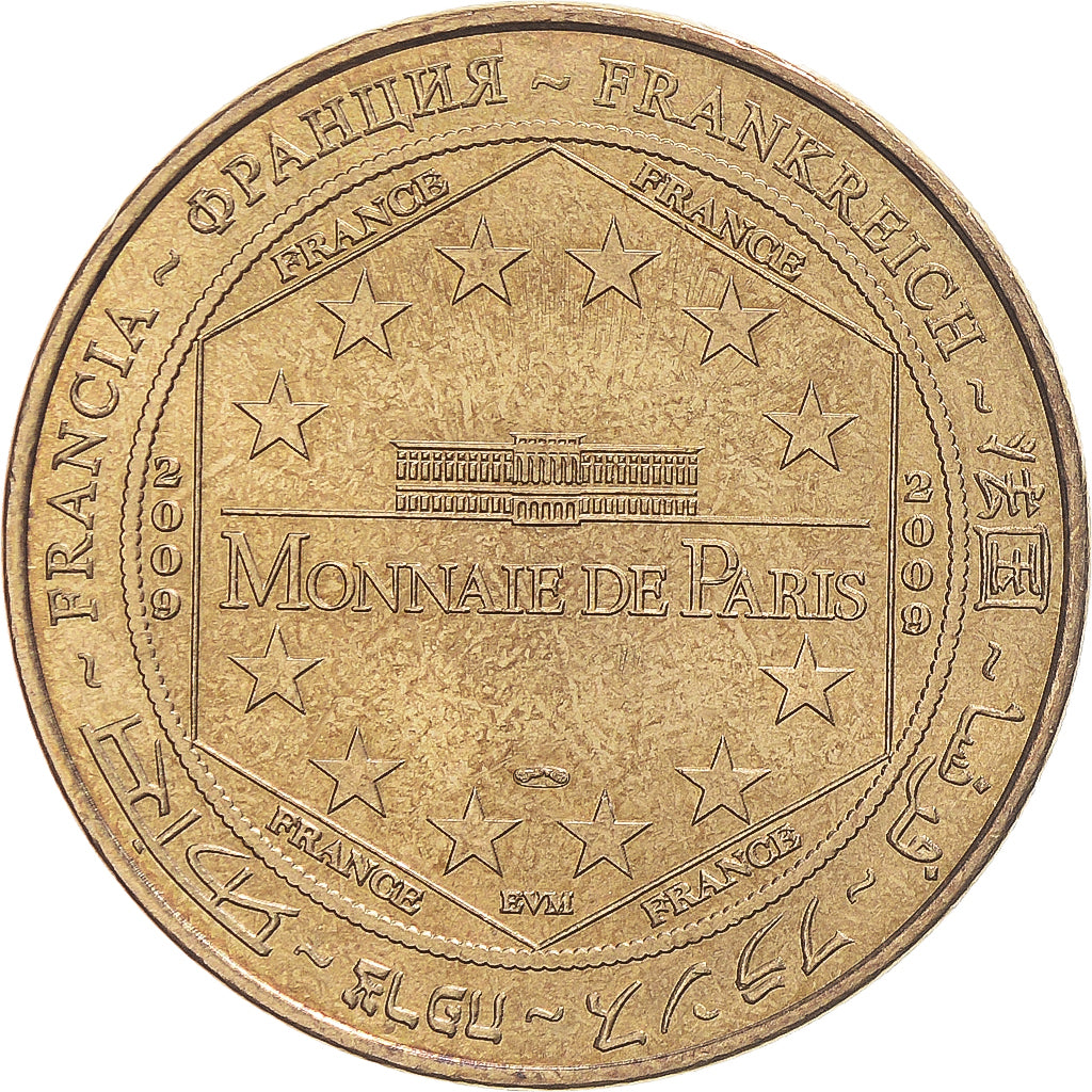 Francia, zeton, Jetón turístico, Limoges, gare des Bénédictins, 2009, MDP