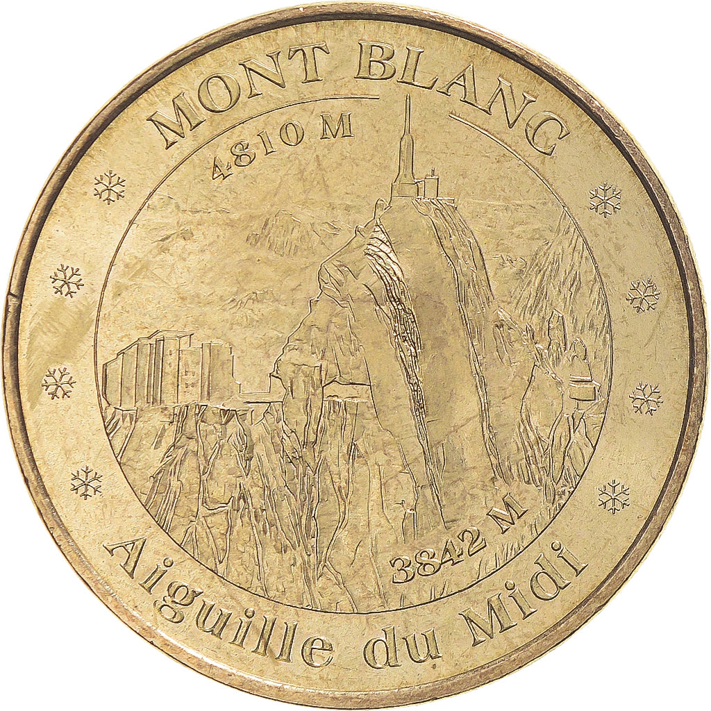 Frankrijk, Token, Tourist Token, Mont-Blanc - Aiguille du midi, Arts & Culture