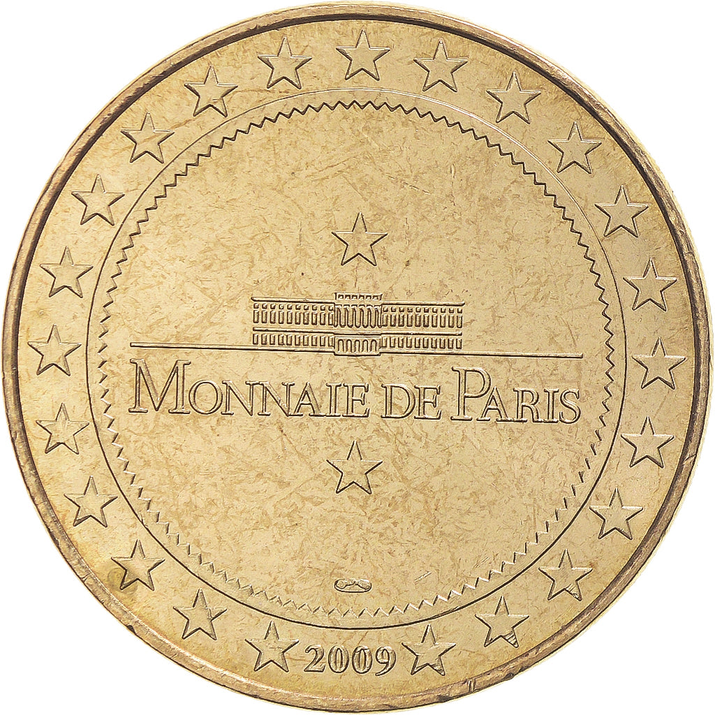 Francia, Token, Jetón turístico, Paris - Vedettes du Pont Neuf n°6, 2009