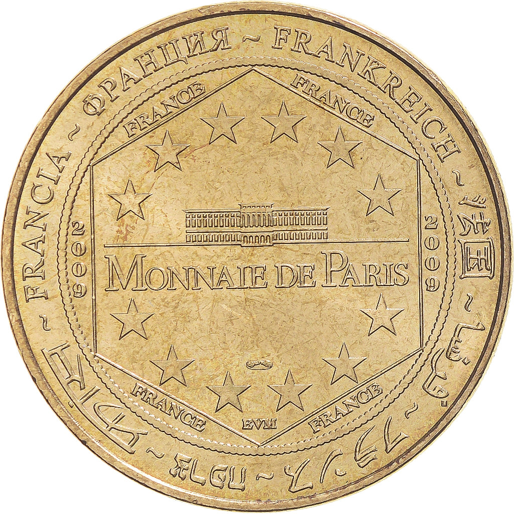 Francia, zeton, Jetón turístico, La Rochelle - Blason, Arts & Culture, 2009