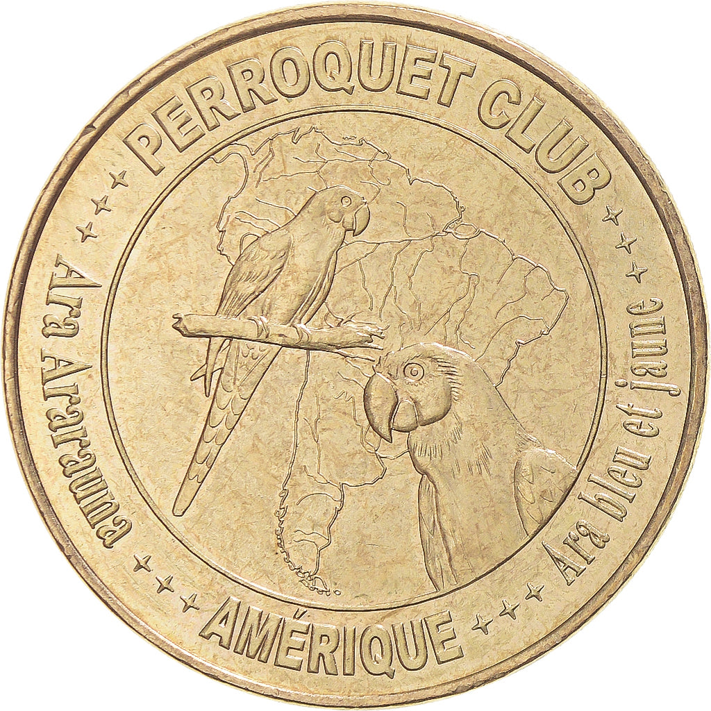 France, Token, Touristic token, Weitbruch - Perroquet Club n°3 - Ara Ararauna