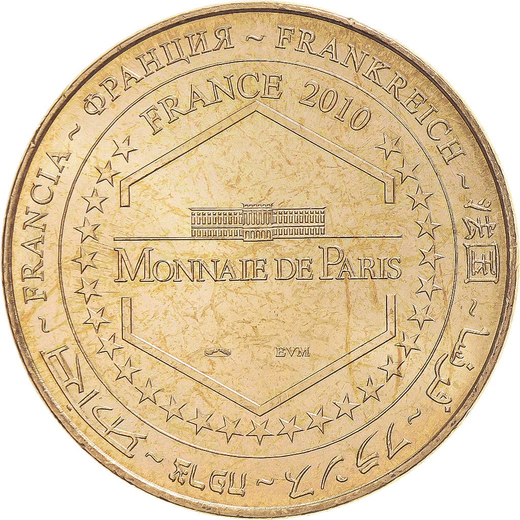 Francia, zeton, Jetón turístico, 30/ Le Vigan - Le Vieux Pont, 2010, MDP, SC