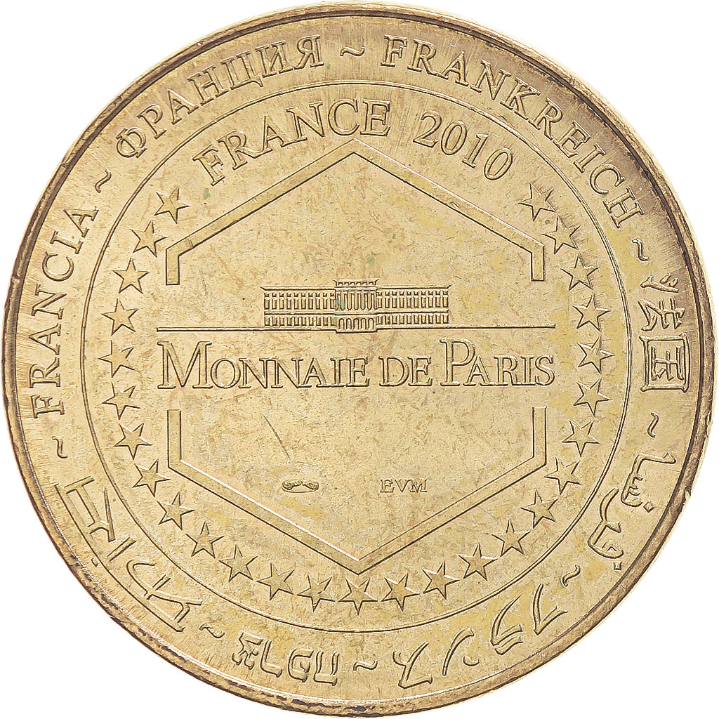 Francia, zeton, Jetón turístico, Chamonix - Le blason, Arts & Culture, 2010