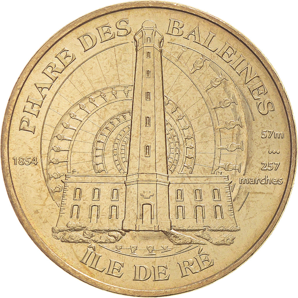 France, Token, Touristic token, Saint-Clément des Baleines - Phare n°2, Arts &