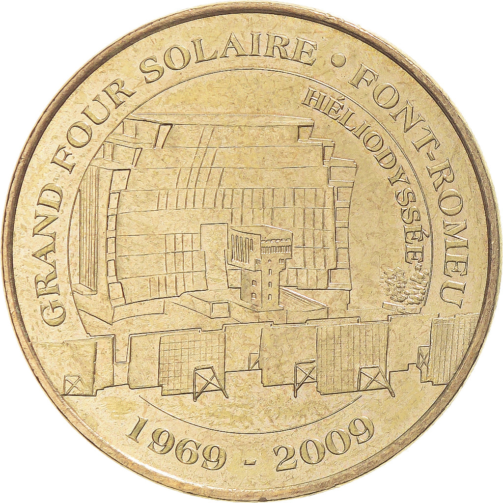 France, Token, Touristic token, Font-Romeu - Grand four solaire 1969-2009, Arts