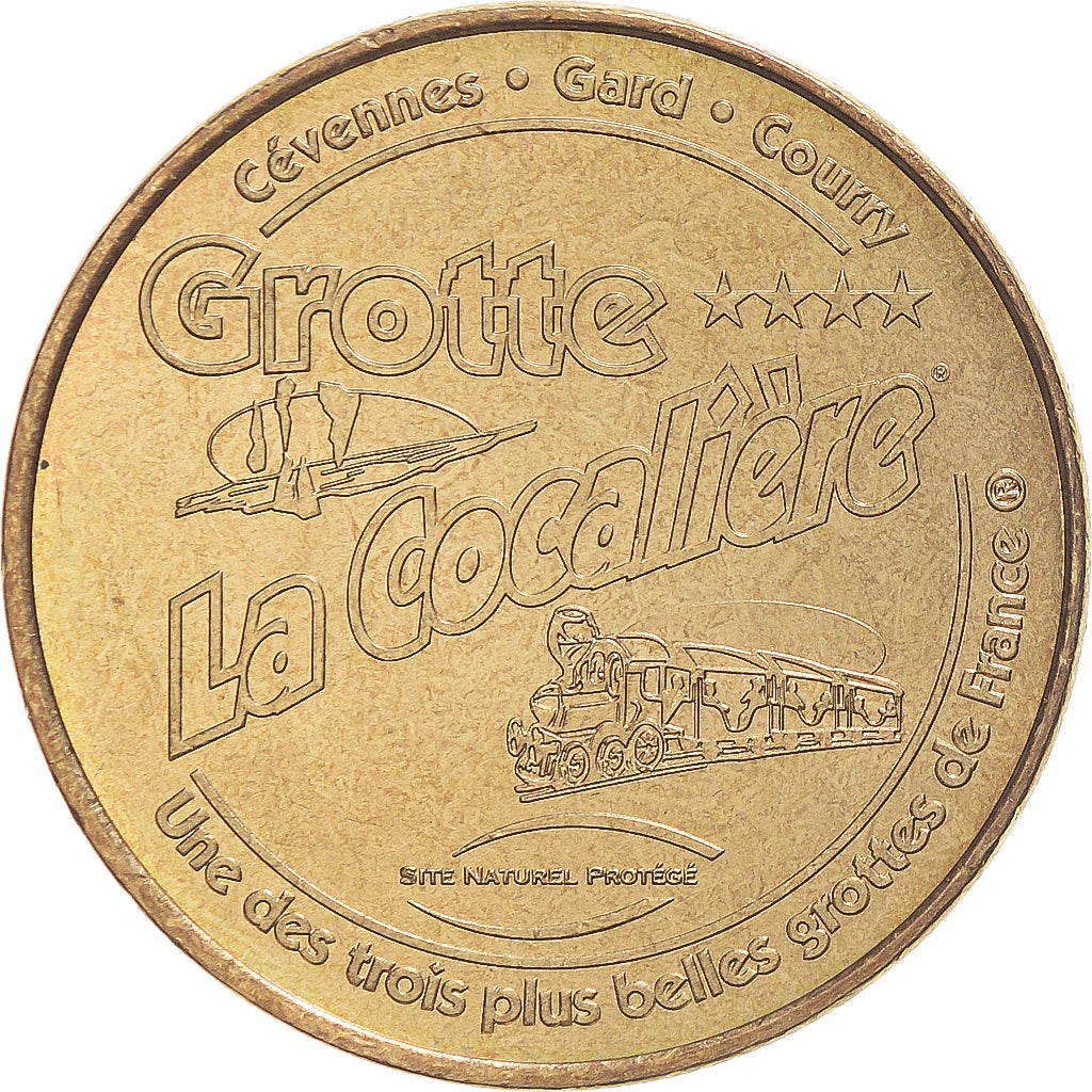 Francia, zeton, Tourist Token, 30/ Grotte de la Cocalière, 2010, Monnaie de