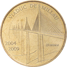France, Jeton, Millau - Viaduc n°2, 2009, MDP, SPL, Cupro-nickel Aluminium