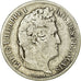 Moneda, Francia, Louis-Philippe, 5 Francs, 1831, Lyon, BC+, Plata, Gadoury:677