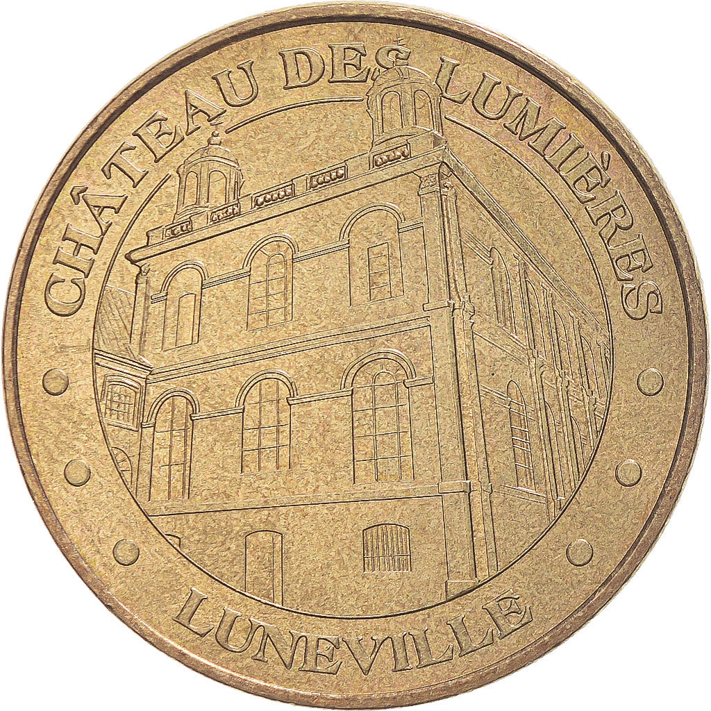 Frankreich, betaalpenning, Touristic token, Lunéville - Château des Lumières