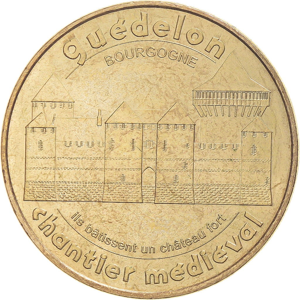 Frankrijk, Token, Treigny - Guédelon chantier médiéval n°1, 2010, MDP, UNC-
