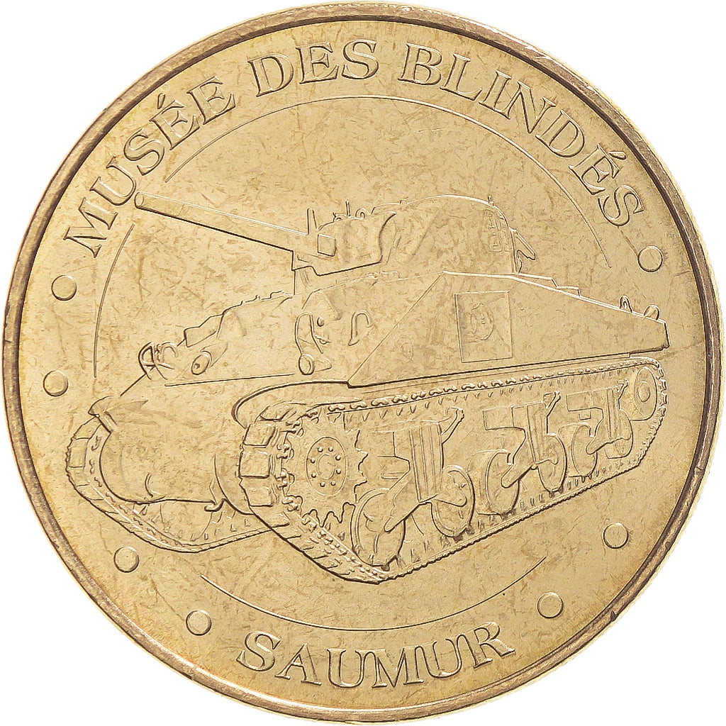 Frankrijk, Token, Toeristisch fiche, Saumur - Musée des blindés n°2, Arts &