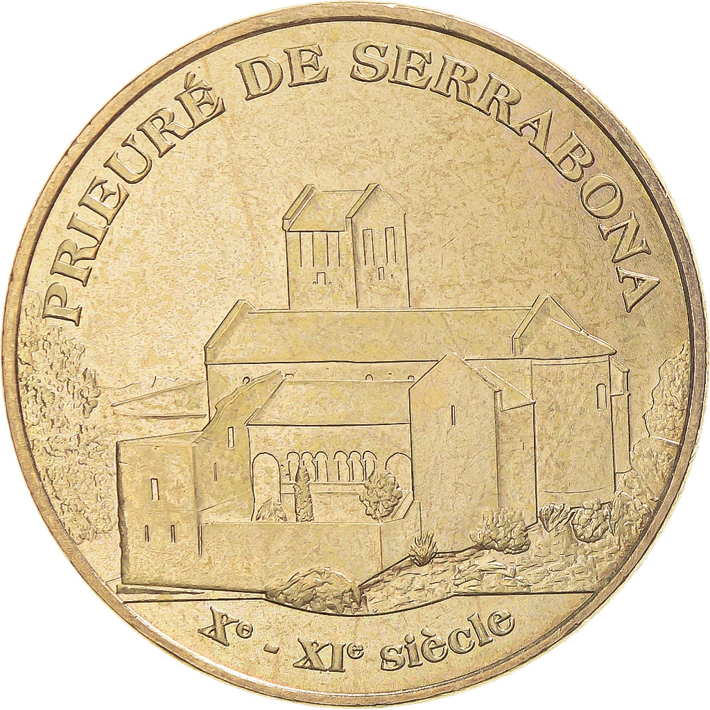 France, Token, Tourist Token, 66/ Prieuré de Serrabone, 2010, Monnaie de Paris
