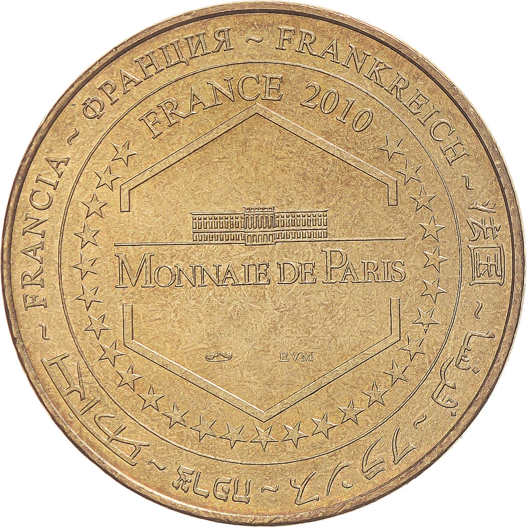 Francia, zeton, Jetón turístico, Hunawihr - Centre de réintroduction- 2010