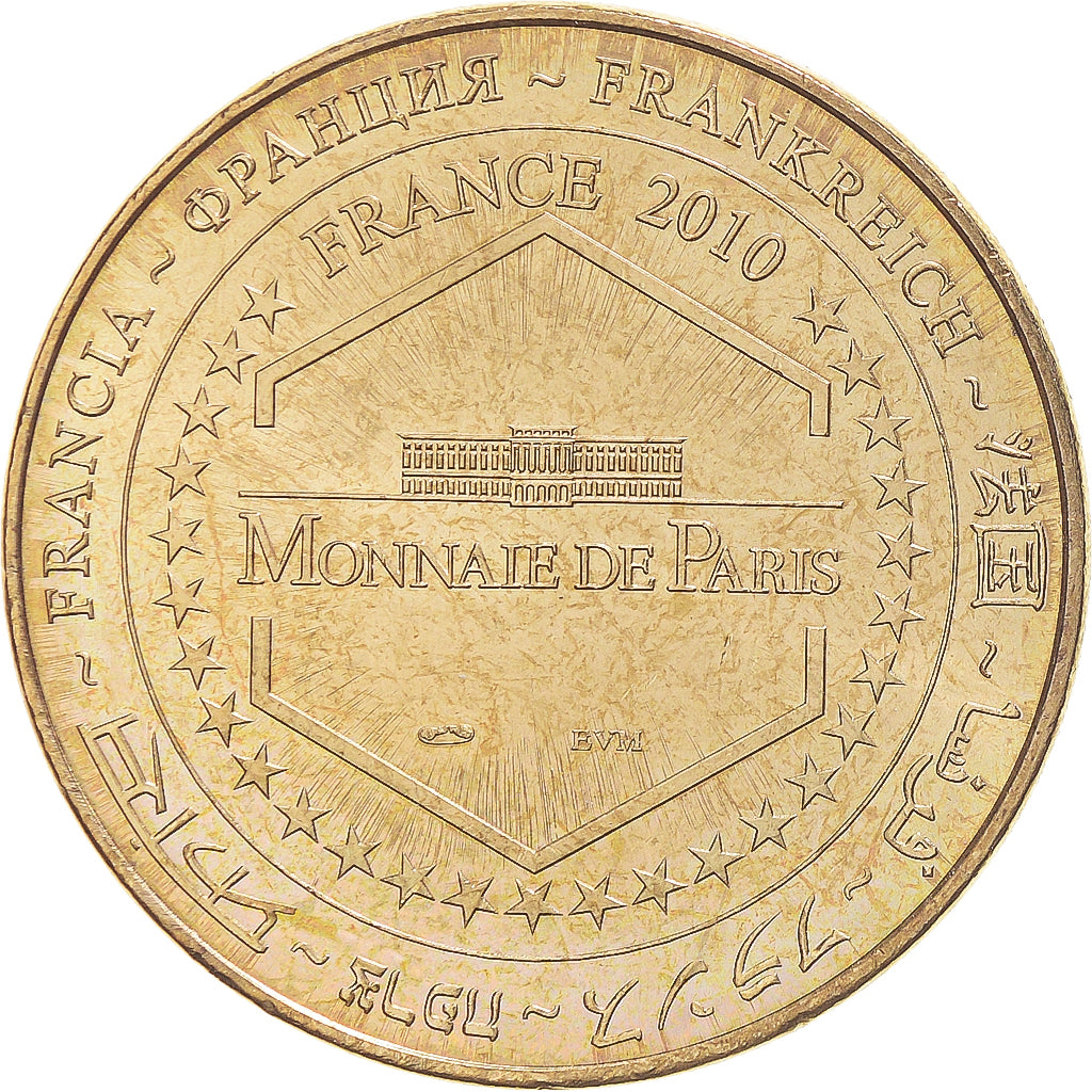 Francia, zeton, Jetón turístico, Marseille - Le pont transbordeur, 2010, MDP