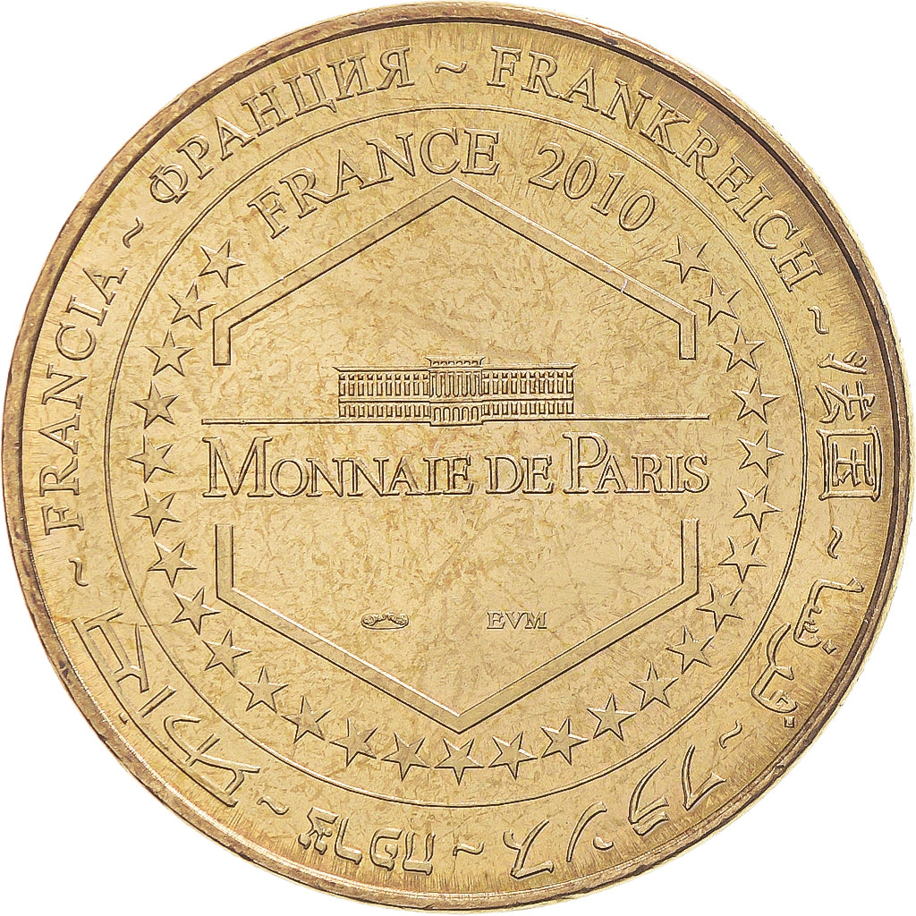 France, Token, Touristic token, Bordeaux - Place de la Bourse, 2010, MDP