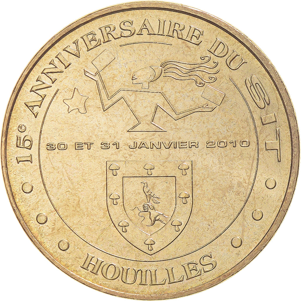France, Token, Touristic token, Houilles - 15ème anniversaire du SIT, Arts &