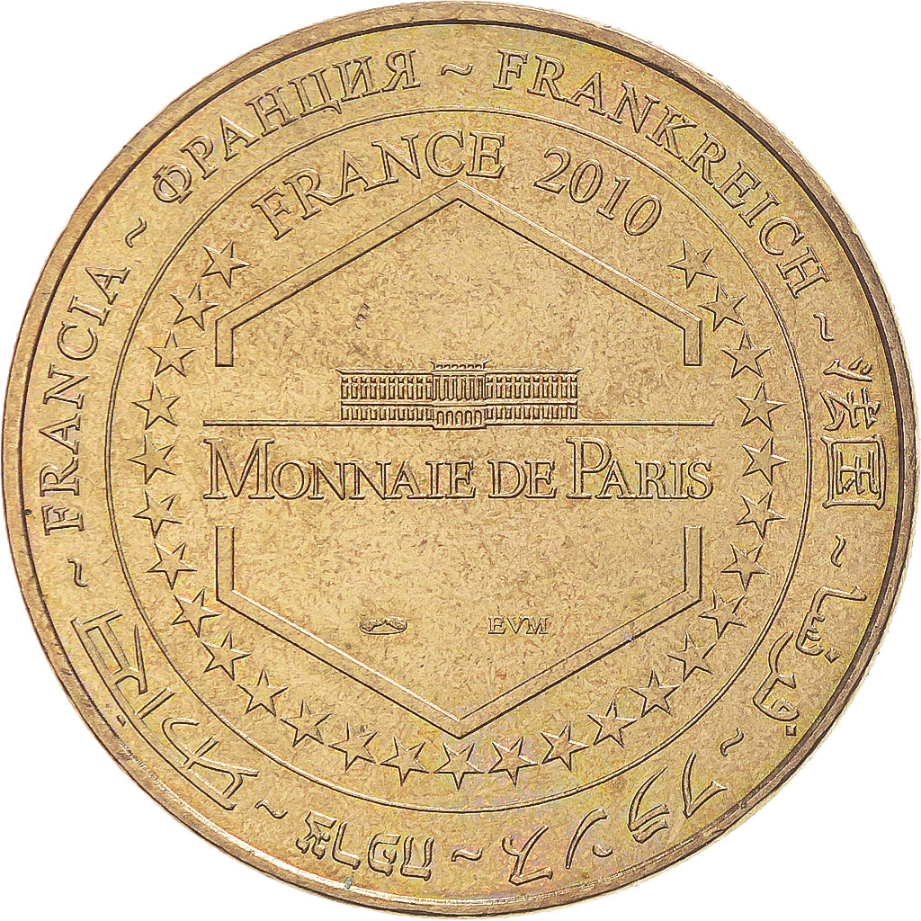 Francia, zeton, Jetón turístico, 11/ Abbaye d'Alet, Arts & Culture, 2010, MDP