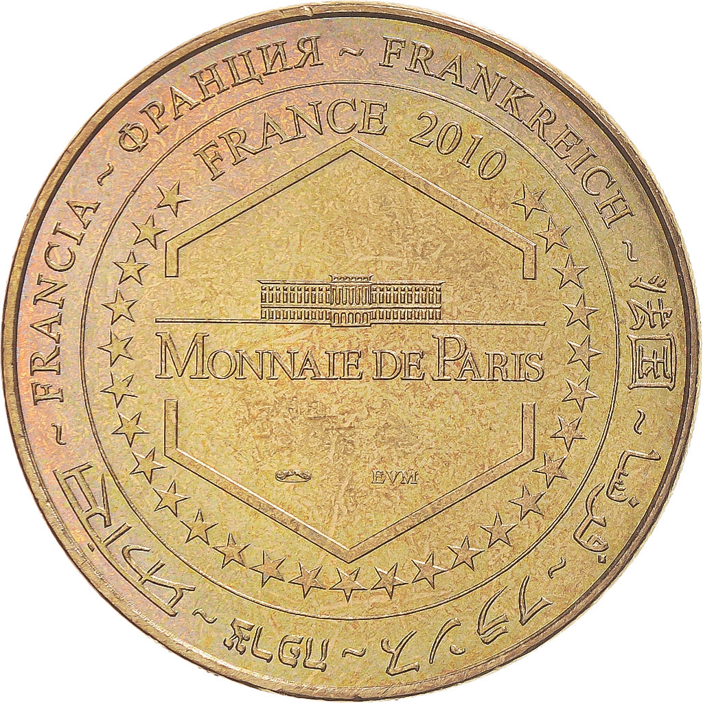 Francia, zeton, Tourist Token, 44/ Château de Ranrouët - Herbignac, 2010