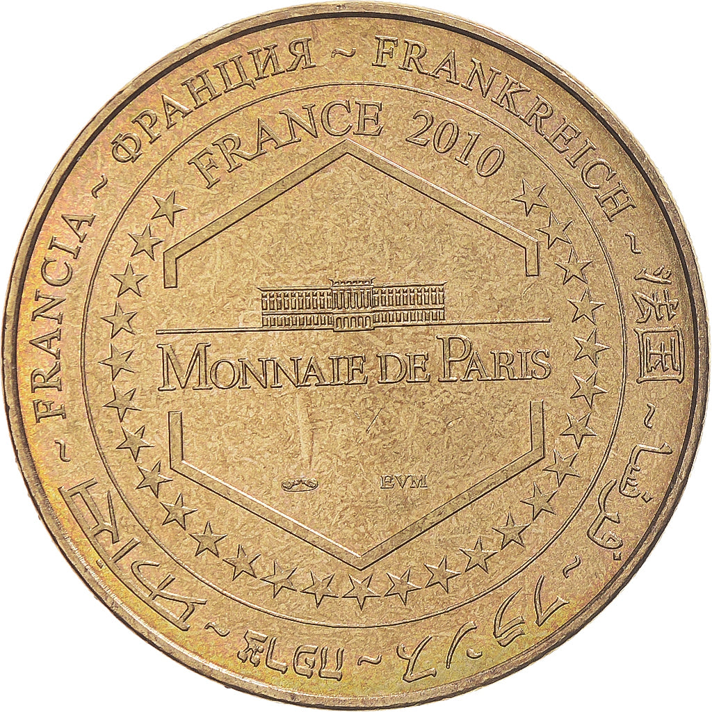 Francia, zeton, Jetón turístico, Saumur - La Cadre Noire n°1, 2010, MDP, SC