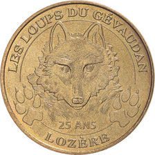 France, Token, Tourist Token, 48/ Loups du Gévaudan, 2010, Monnaie de Paris