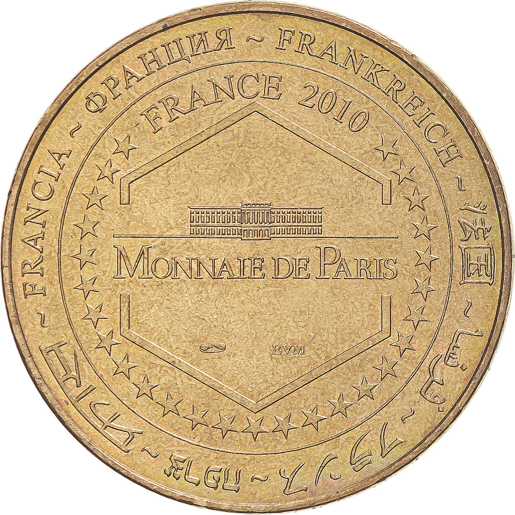 Francia, zeton, Tourist Token, 46/ Carennac - Site Clunisien, 2010, Monnaie de