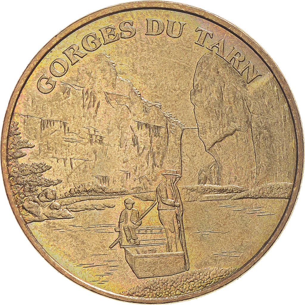 France, Token, Touristic token, Sainte-Enimie - Gorges du Tarn n°1, 2010, MDP