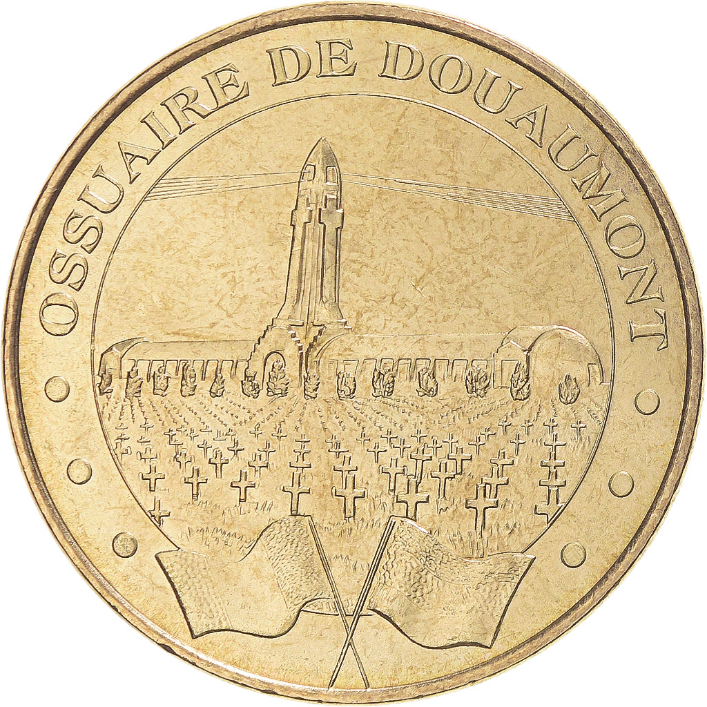 France, Token, Touristic token, Douaumont - Ossuaire n° 7, 2010, MDP, MS(63)