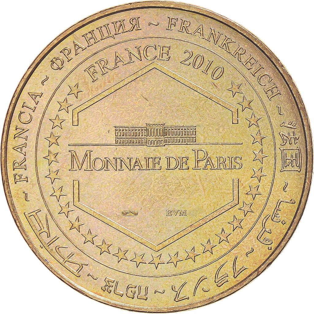 Francia, zeton, Arles la Romaine - César n°1, 2010, MDP, SC, Aluminio y