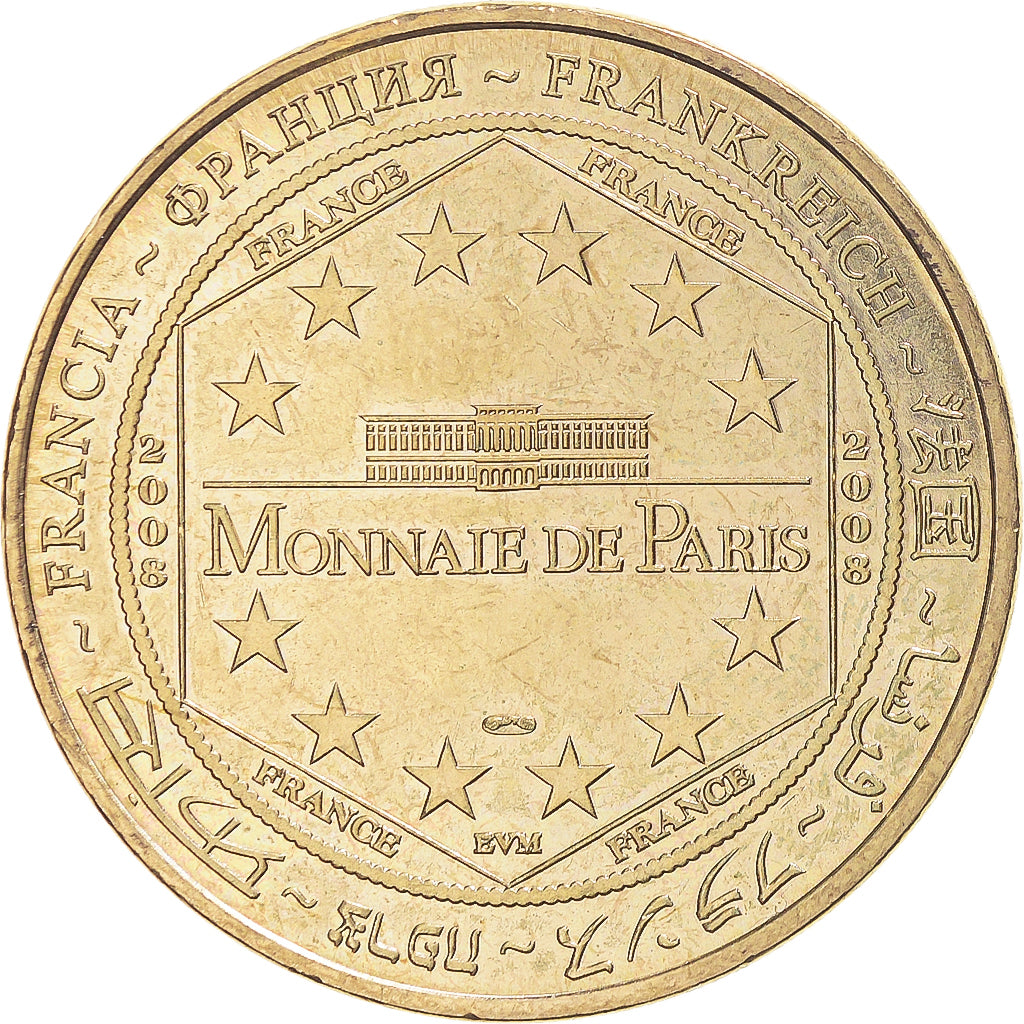 Francja, Token, Żeton turystyczny, 55/ Ossuaire de Douaumont, 2008, Monnaie de