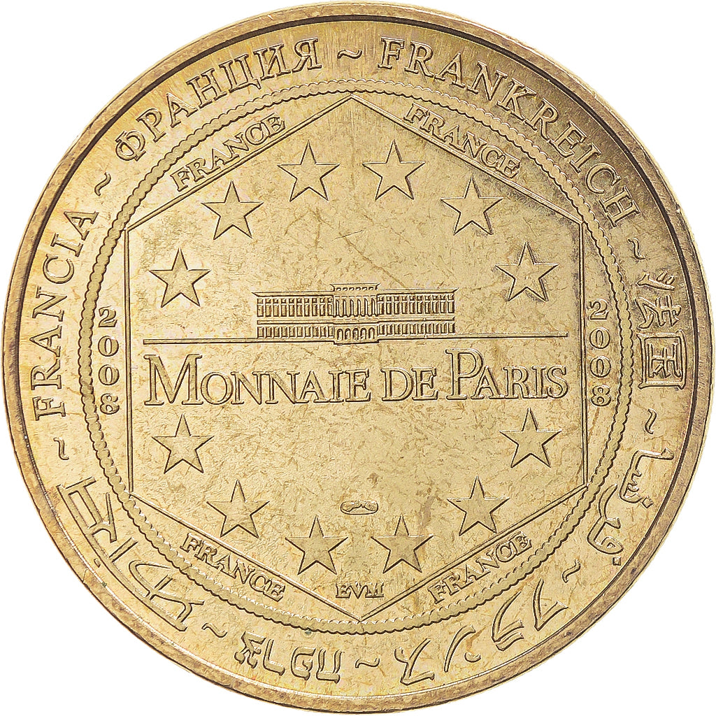 Francia, zeton, Tourist Token, Marseille - Ferry boat César, 2008, Monnaie de