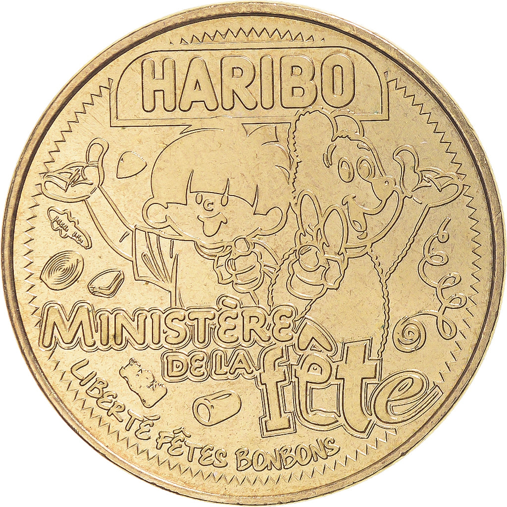 France, Token, Touristic token, Uzès - Haribo n°3, Arts & Culture, 2008, MDP