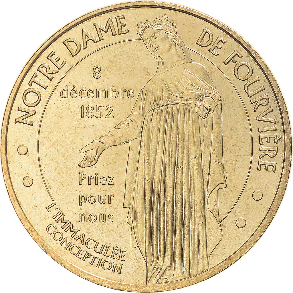 France, Token, Touristic token, Lyon - Notre Dame de Fourvière n°2, Arts &